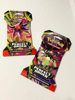Pokémon TCG Mega Evolution Booster Pack Lot of 2 NEW SEALED